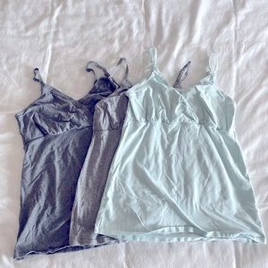 Nursing tops. Set of 3